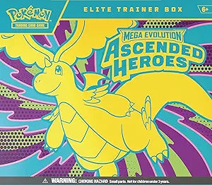 Pokémon TCG: Mega Evolution — Ascended Heroes Elite Trainer Box (Sealed)