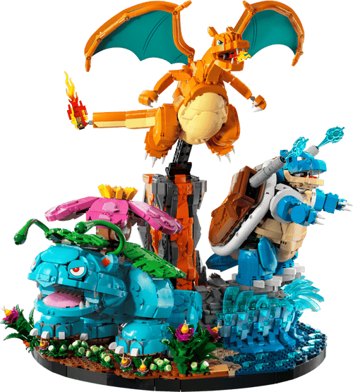 LEGO Pokémon Venusaur, Charizard and Blastoise