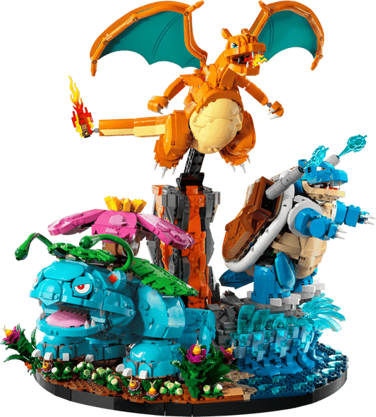 LEGO Pokémon Venusaur, Charizard and Blastoise