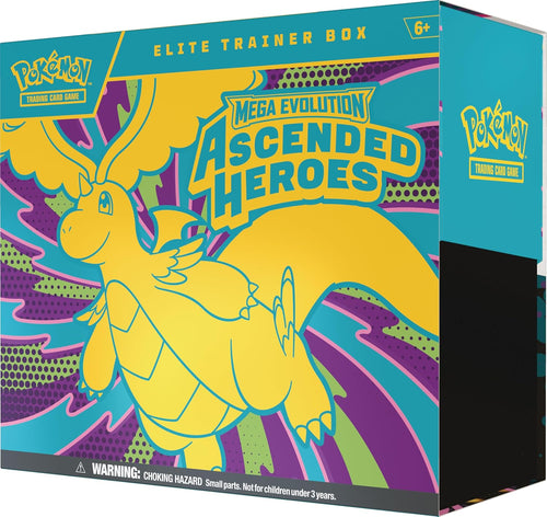 Pokémon TCG: Mega Evolution — Ascended Heroes Elite Trainer Box (Sealed)