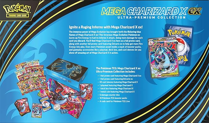 Mega Charizard X ex Ultra Premium Collection