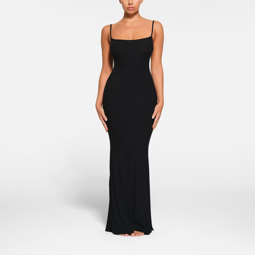 SKIMS PETITE LONG SLIP DRESS
