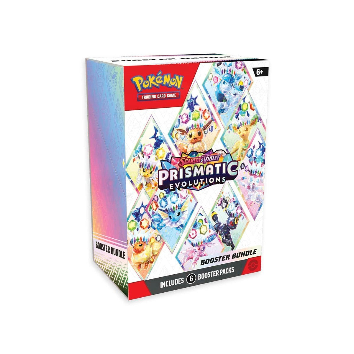 Pokémon TCG: Scarlet & Violet — Prismatic Evolutions Booster Bundle (Sealed, 6 Packs)