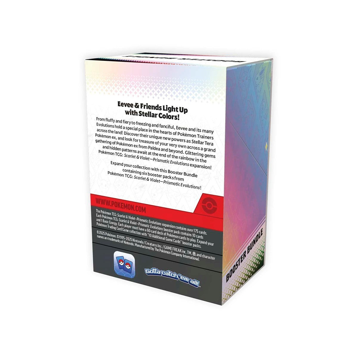Pokémon TCG: Scarlet & Violet — Prismatic Evolutions Booster Bundle (Sealed, 6 Packs)