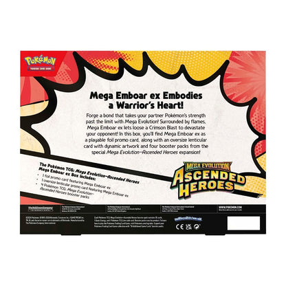 Pokémon TCG: Mega Evolution-Ascended Heroes Mega Emboar ex Box