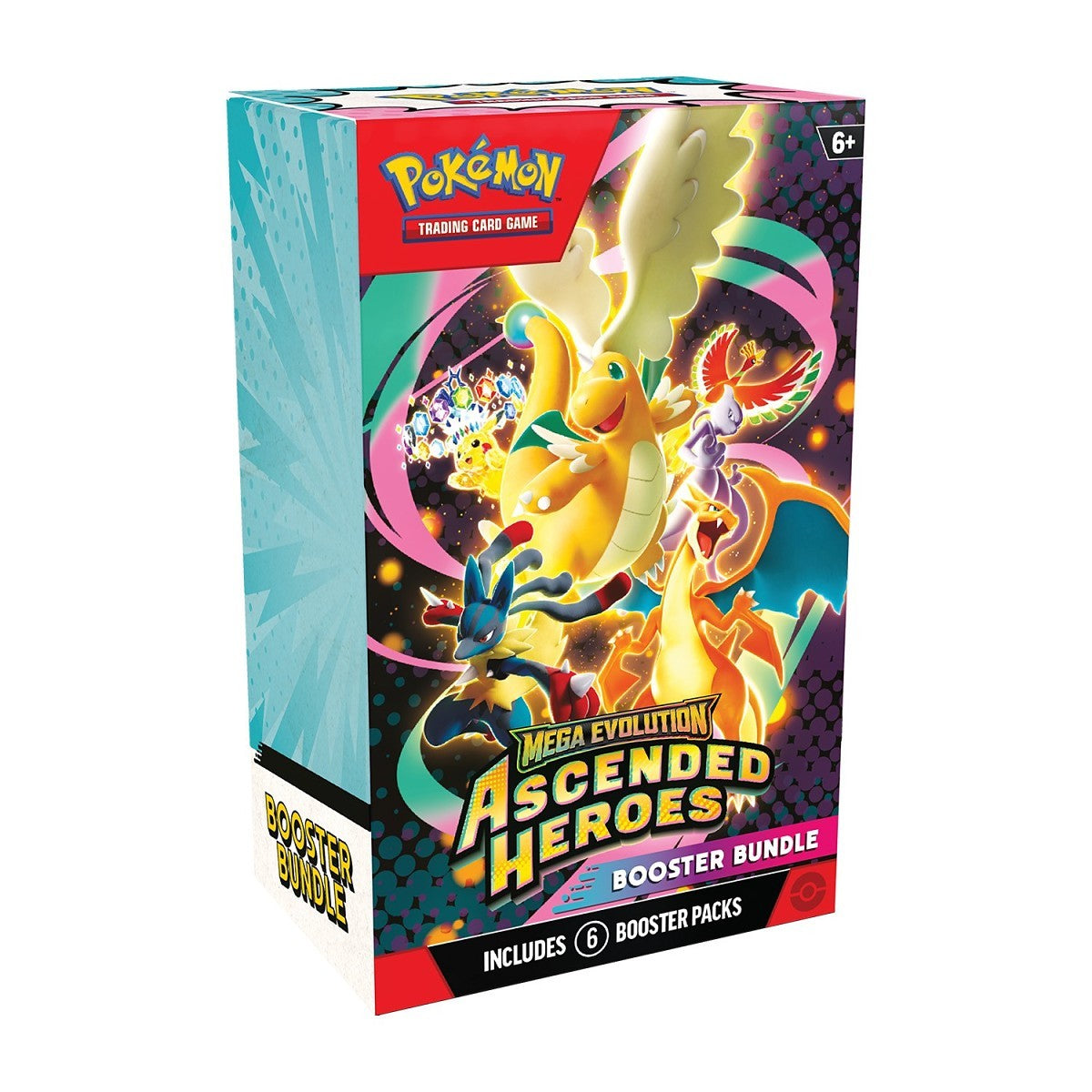 Pokémon TCG: Mega Evolution — Ascended Heroes Booster Bundle (Sealed, 6 Packs)