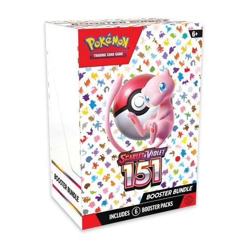 Pokémon TCG: Scarlet & Violet — 151 Booster Bundle (Sealed, 6 Packs)