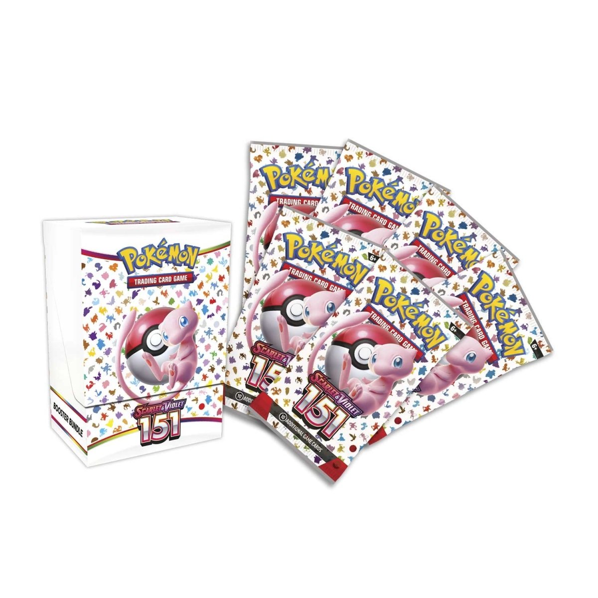 Pokémon TCG: Scarlet & Violet — 151 Booster Bundle (Sealed, 6 Packs)