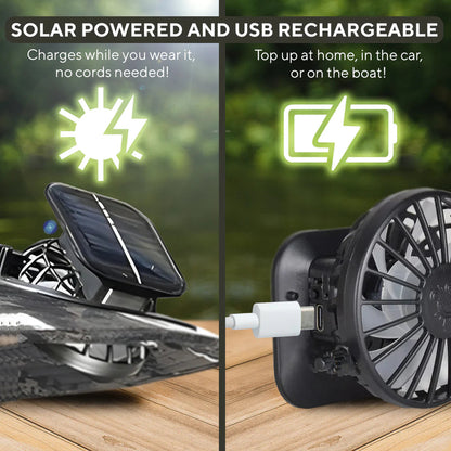 ShadeVent Solar Fan Hat