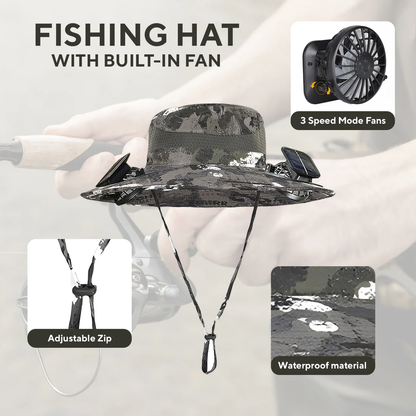 ShadeVent Solar Fan Hat