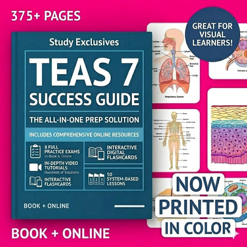 ATI Teas 7 Study Guide In Color