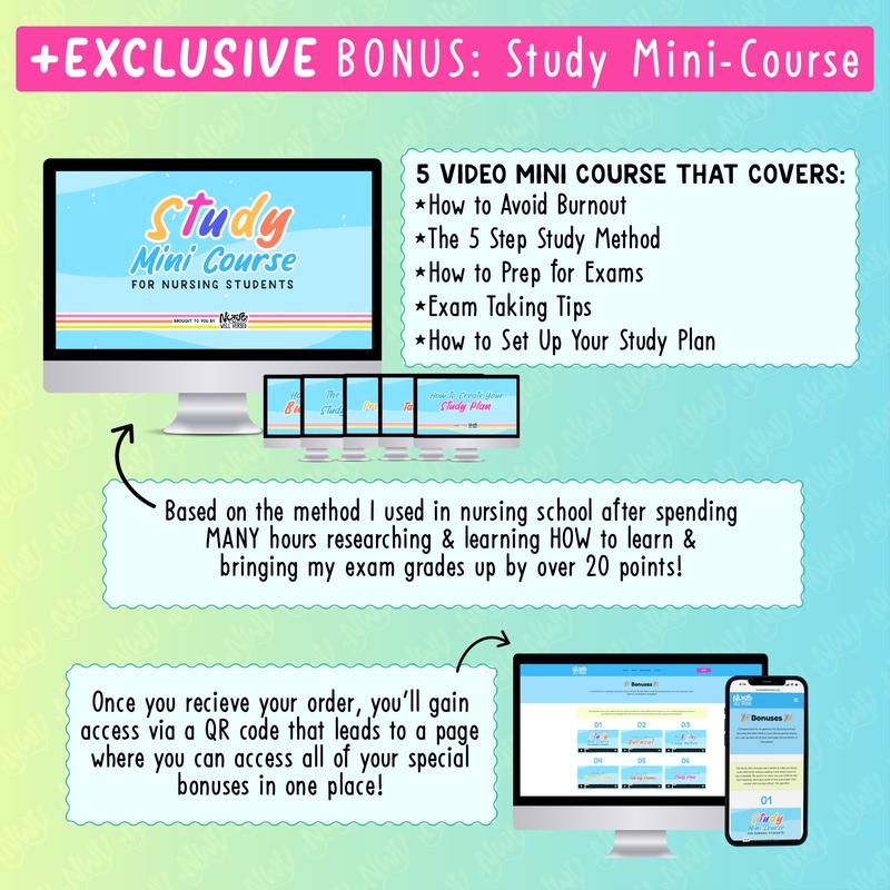 Nursing School Success Bundle